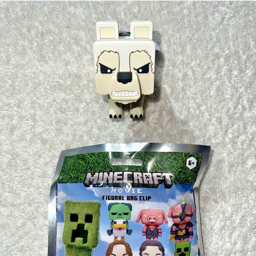 Minecraft Dennis Figure Bag Clip